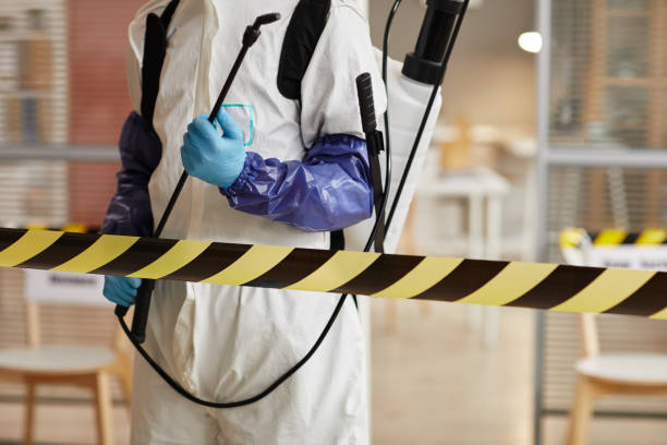 Professional Blood Cleanup technician working in Wingate, NC